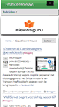 Mobile Screenshot of financieel.nieuwsguru.nl