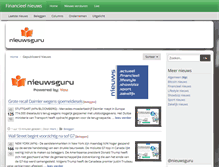 Tablet Screenshot of financieel.nieuwsguru.nl